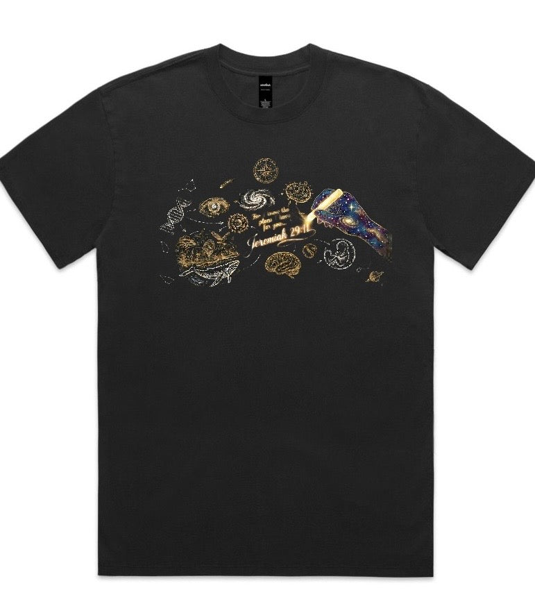 Jeremiah 29:11 Oversized Faded Tee