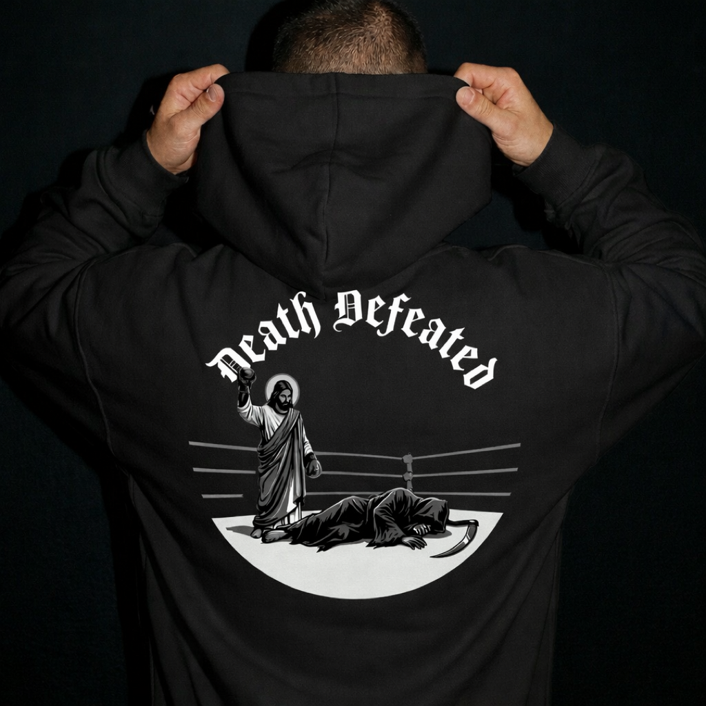 Death Defeated Hoodie |Luxury Structure